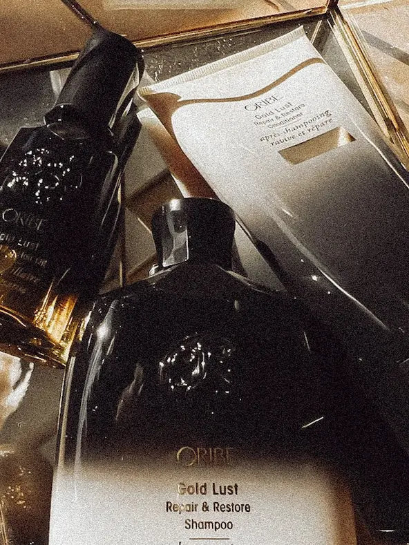 Oribe Gold Lust haircare products available at Jayden Presleigh, The Salon in Carlsbad