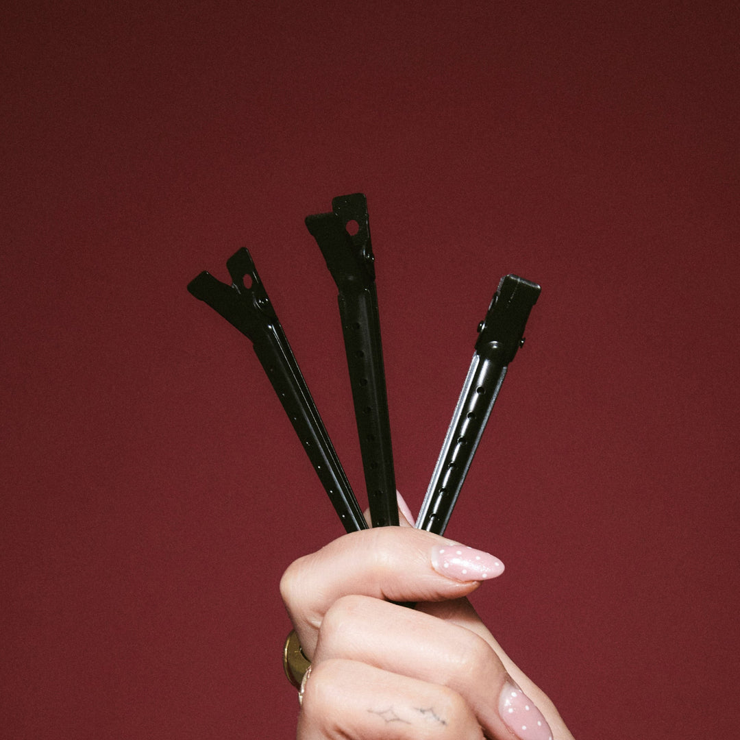Mane Ivy oval thermal roller styling detail